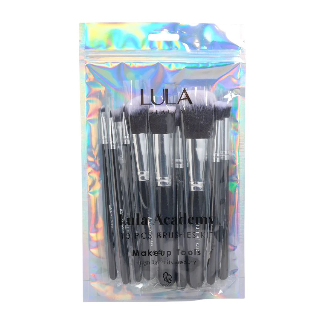 KIT BROCHAS ACADEMY X10 PCS LULA