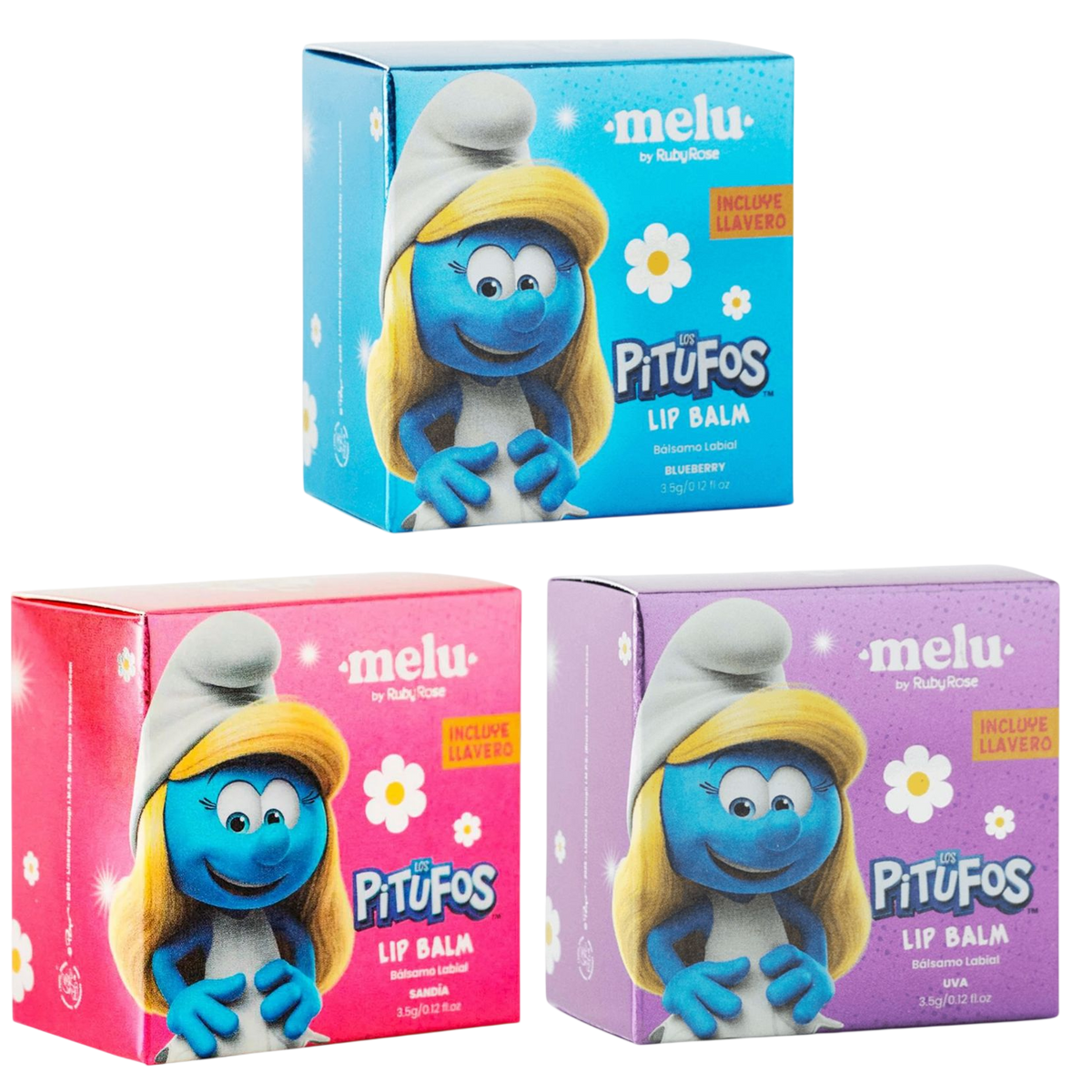 LIP BALM PITUFOS 3.5G RUBY ROSE