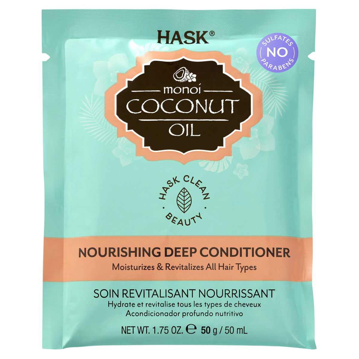 🎁 ACONDICIONADOR COCONUT SACHET 50ML HASK (Discount)