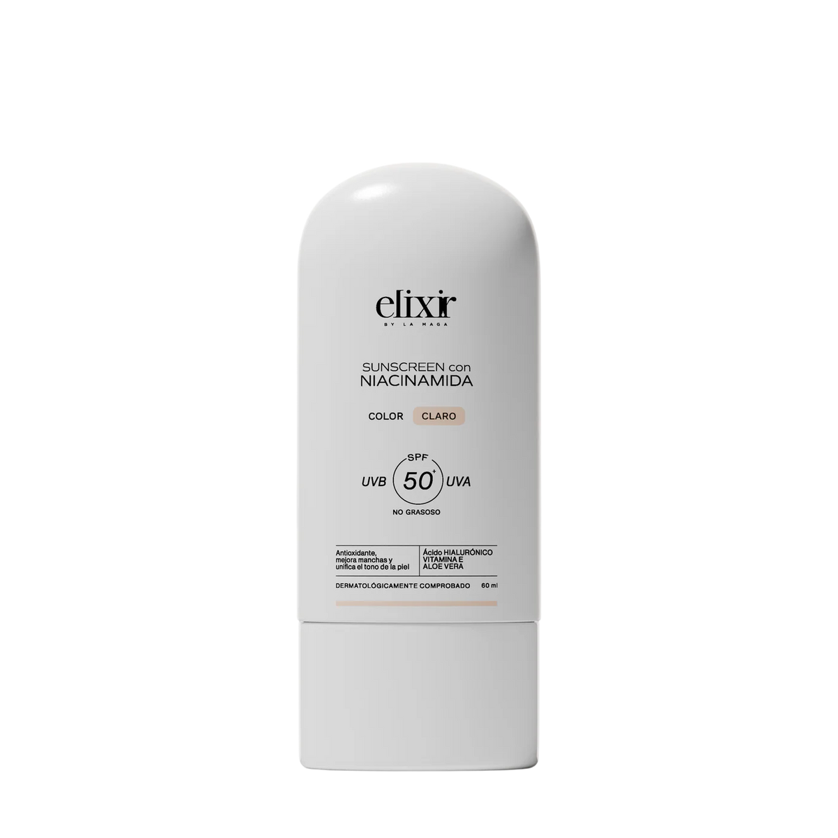 SUNSCREEN SPF 50 CON COLOR 60ML ELIXIR