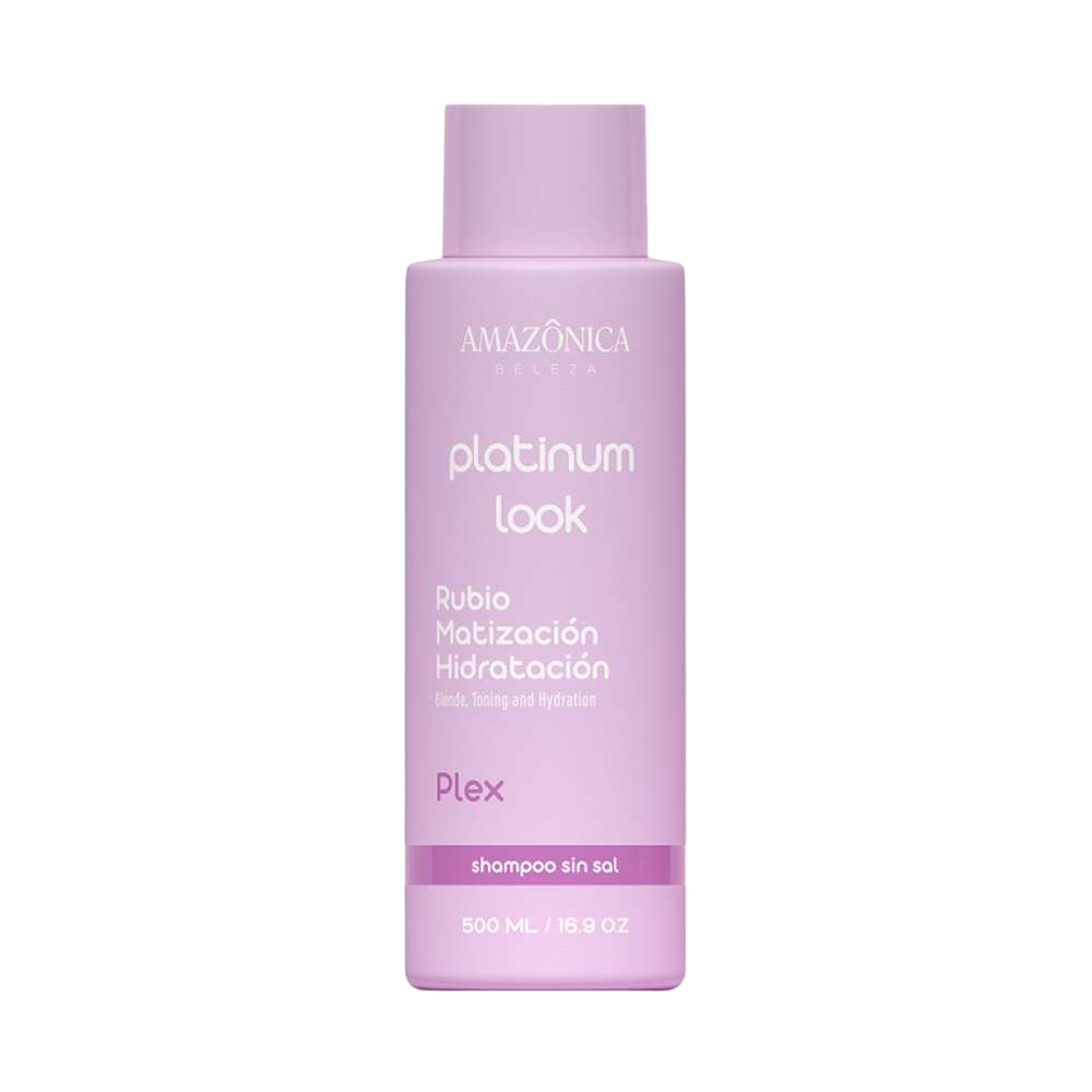 SHAMPOO PLATINUM LOOK 500ML AMAZONICA