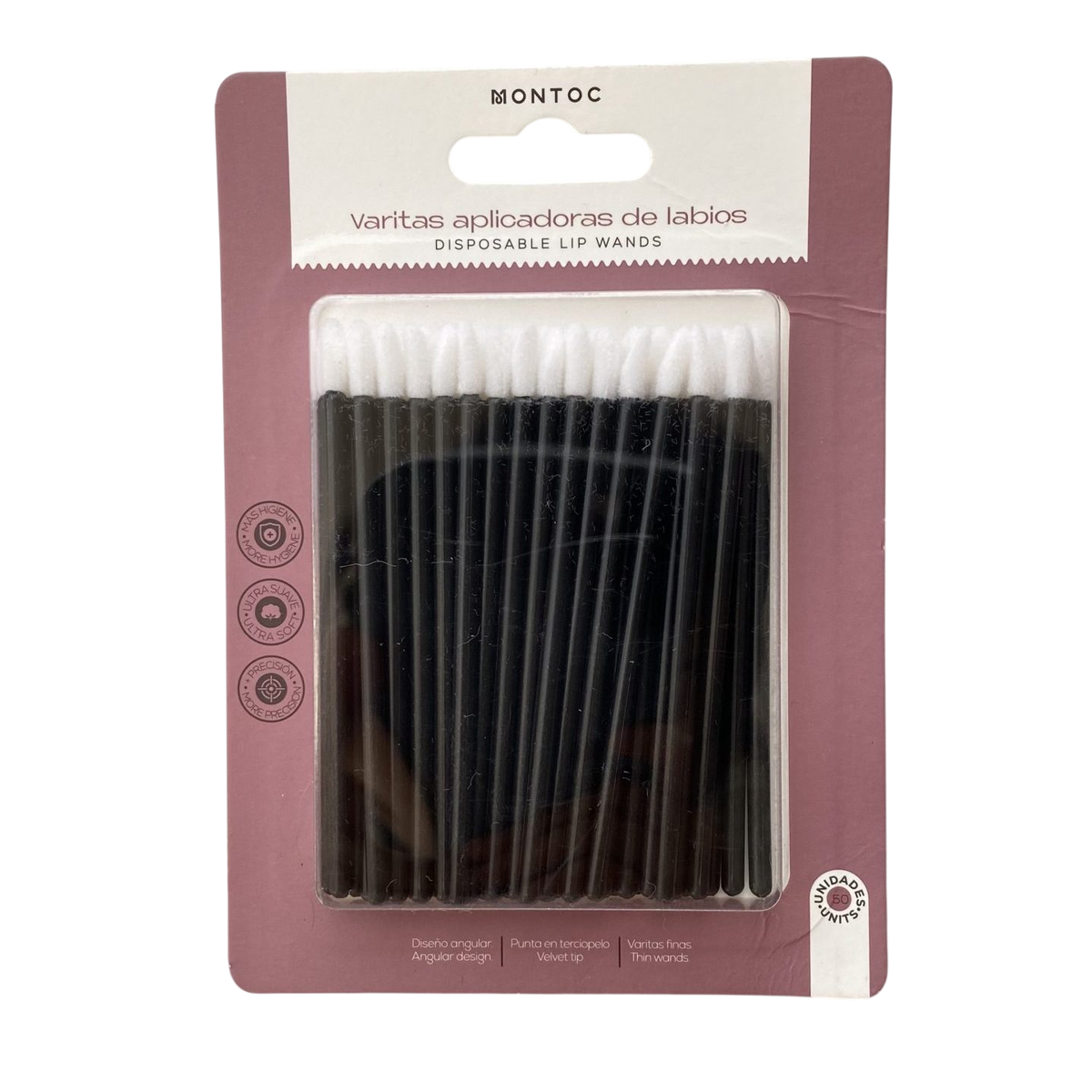 APLICADORES PARA LABIOS 50UND MONTOC