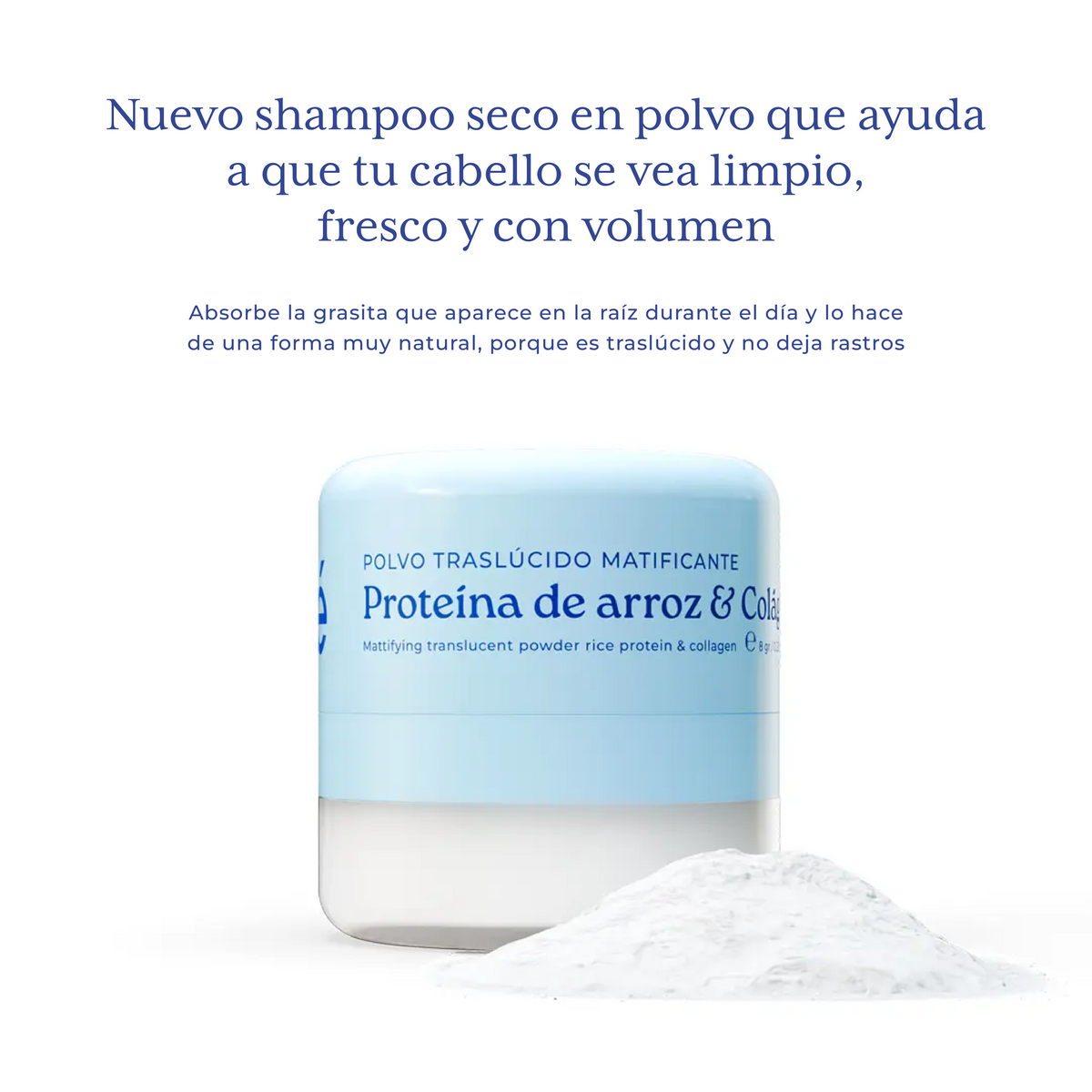 POLVO CAPILAR TRASLÚCIDO MATIFICANTE 8G OLE