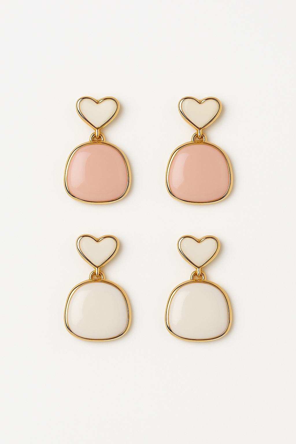 TOPO DIJE CORAZÓN ESMALTADO 2CM RODIO MARTINA