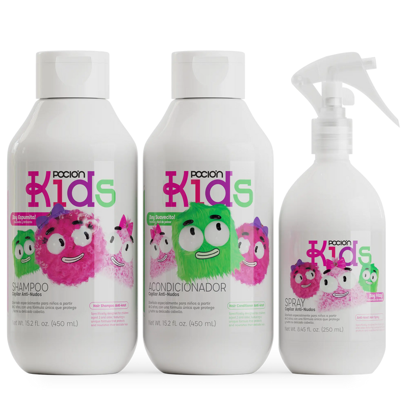 KIT CAPILAR SIN ENREDOS KIDS X3 POCIÓN