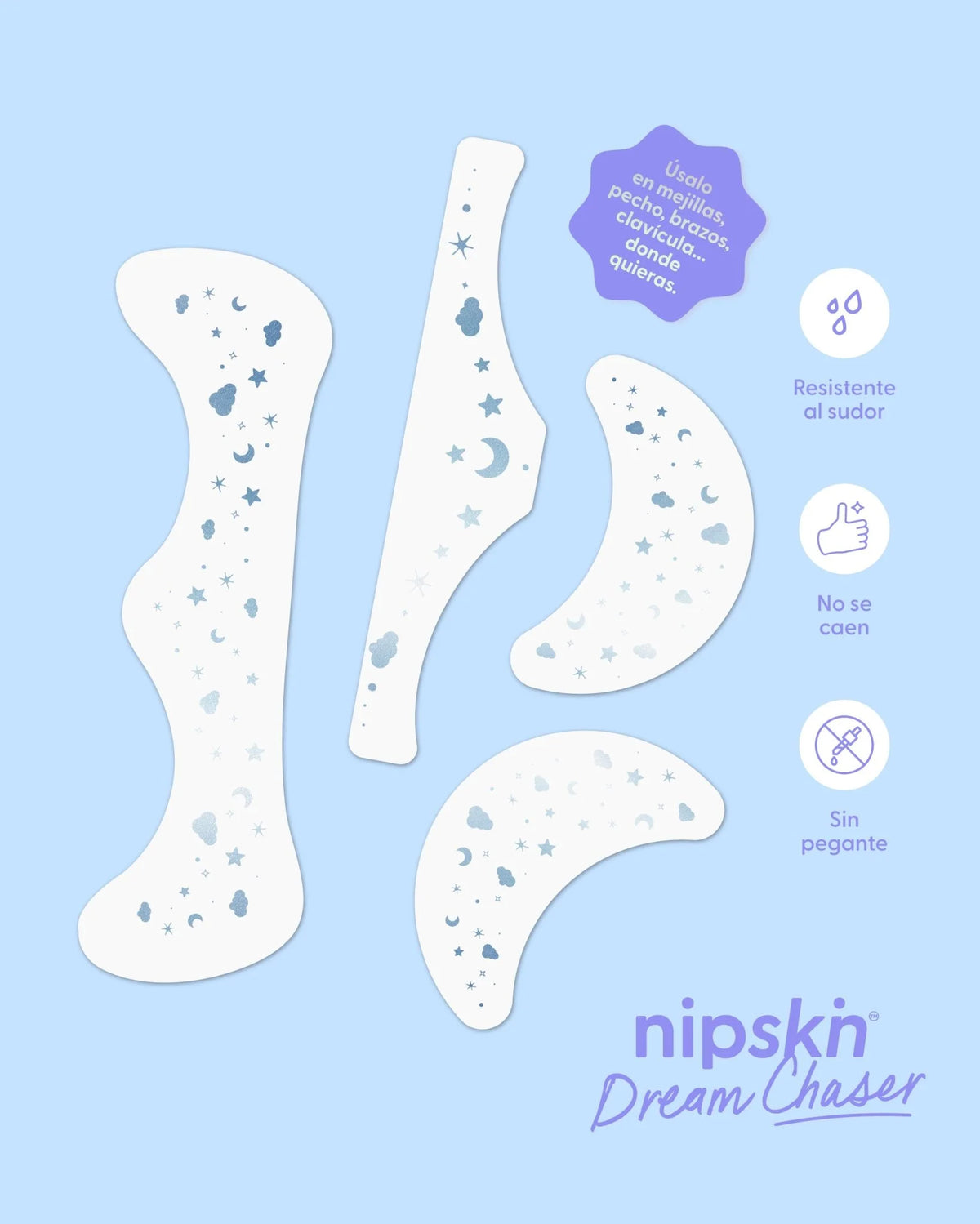 PARCHES CARA Y CUERPO NIPSKIN