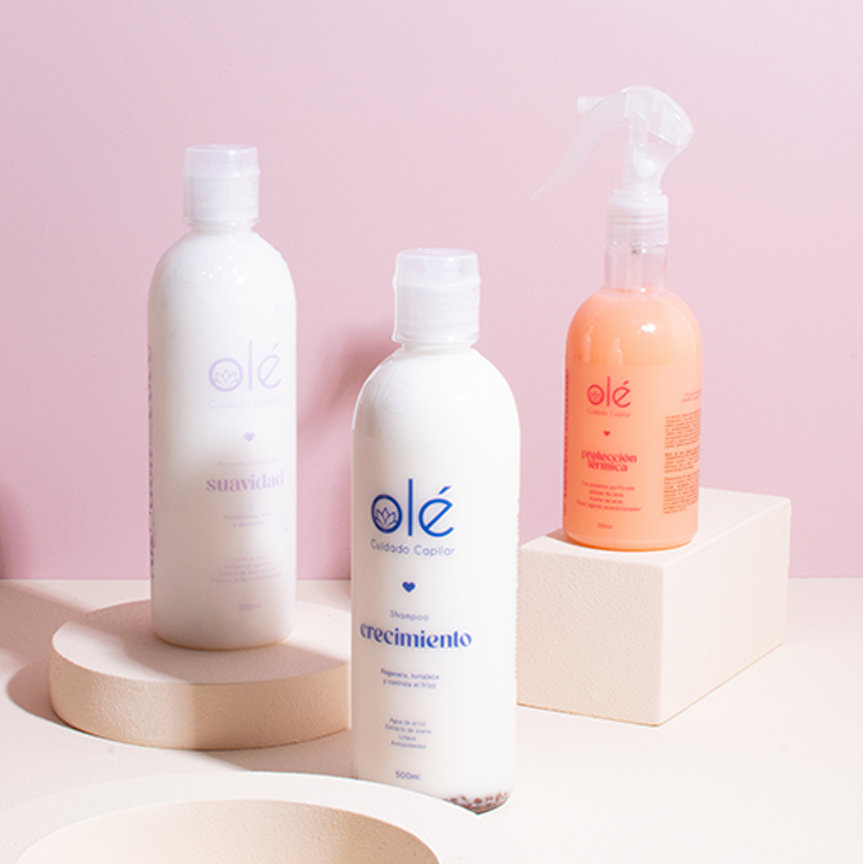 KIT SUAVIDAD Y CRECIMIENTO X3 OLÉ CAPILAR