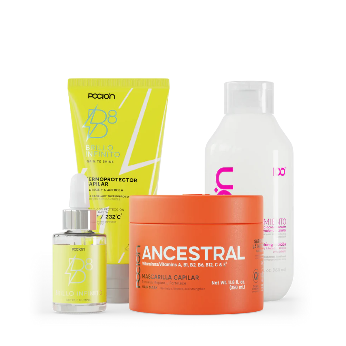 KIT MASCARILLA SOS: REPARACIÓN Y NUTRICIÓN X4 POCIÓN