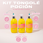 KIT PARA RIZOS BRILLANTES X3 TONGOLÉ POCIÓN