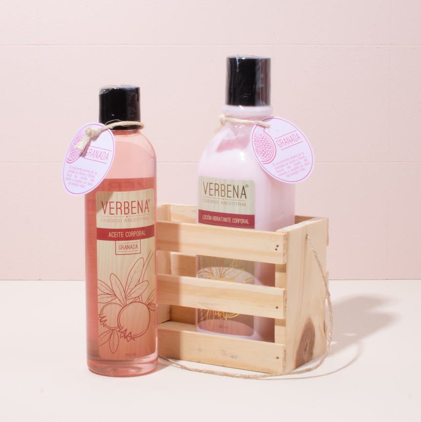 KIT LOCIÓN 420ML + ACEITE 250ML VERBENA