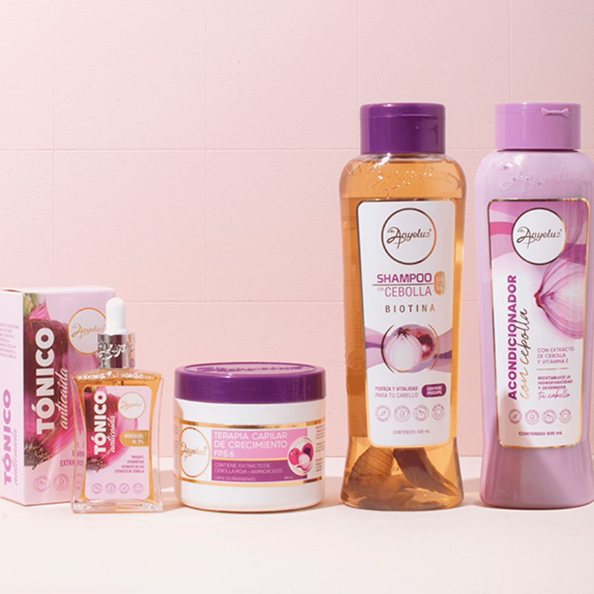 KIT DE CEBOLLA: CRECIMIENTO ACELERADO X4 ANYELUZ