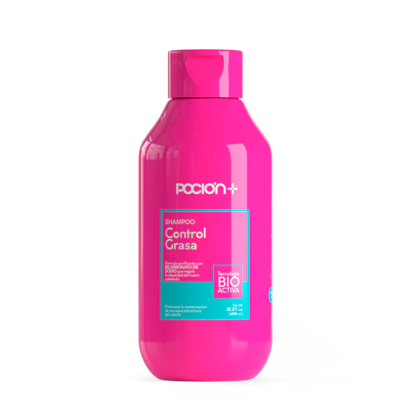 SHAMPOO CONTROL GRASA 450ML POCIÓN