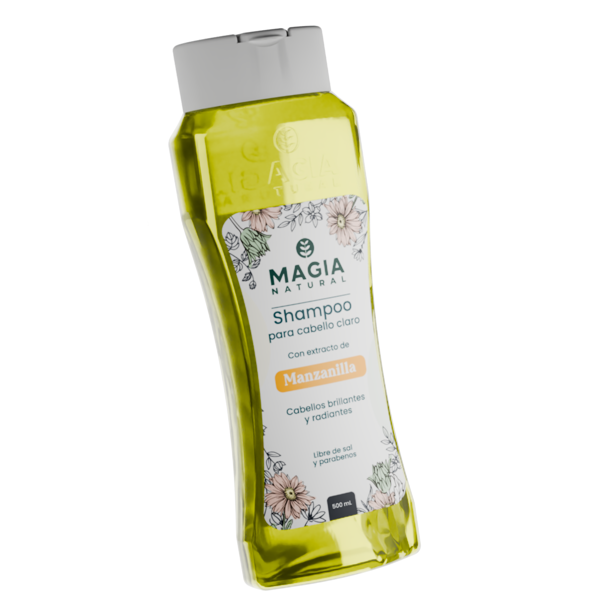 SHAMPOO MANZANILLA 500ML MAGIA NATURAL