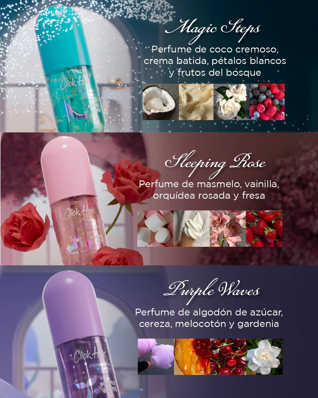 PERFUME PRINCESA 100ML CLICK HAIR