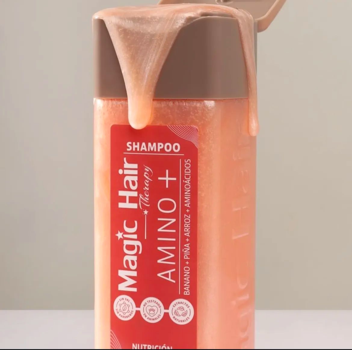 SHAMPOO AMINO+ NUTRICIÓN Y FUERZA 500ML MAGIC HAIR