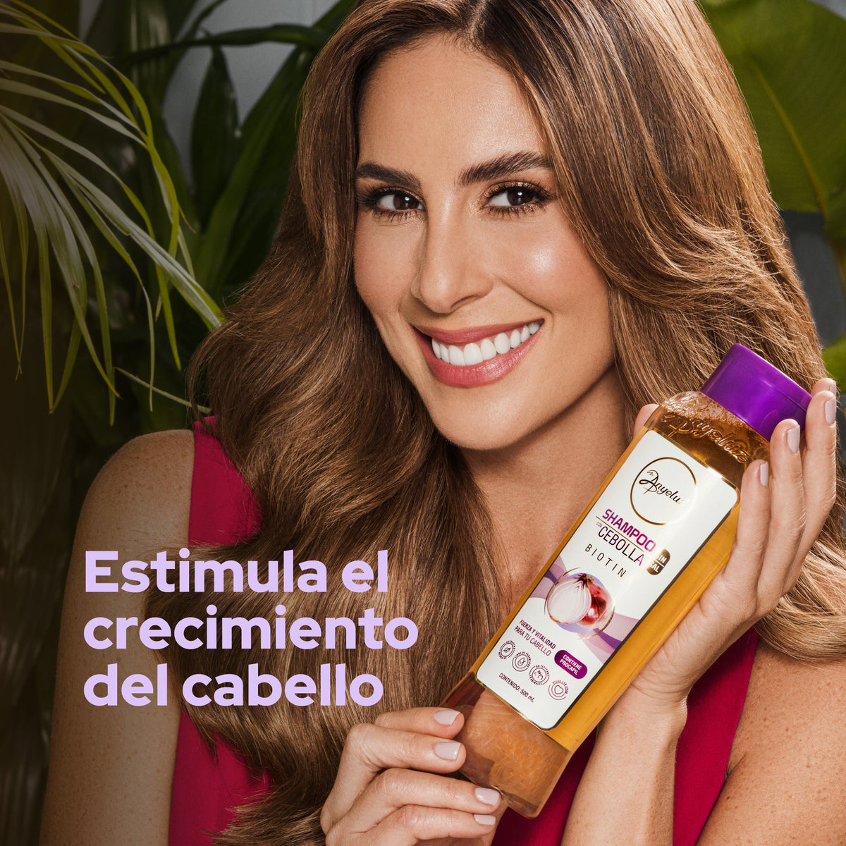 SHAMPOO DE CEBOLLA 500ML ANYELUZ