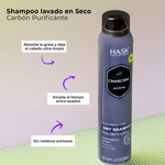 SHAMPOO SECO PURIFICANTE CHARCOAL 122GR HASK