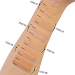 CORRECTOR DE OJERAS DOBLE LÍQUIDO Y BARRA SUPER COOL TRENDY