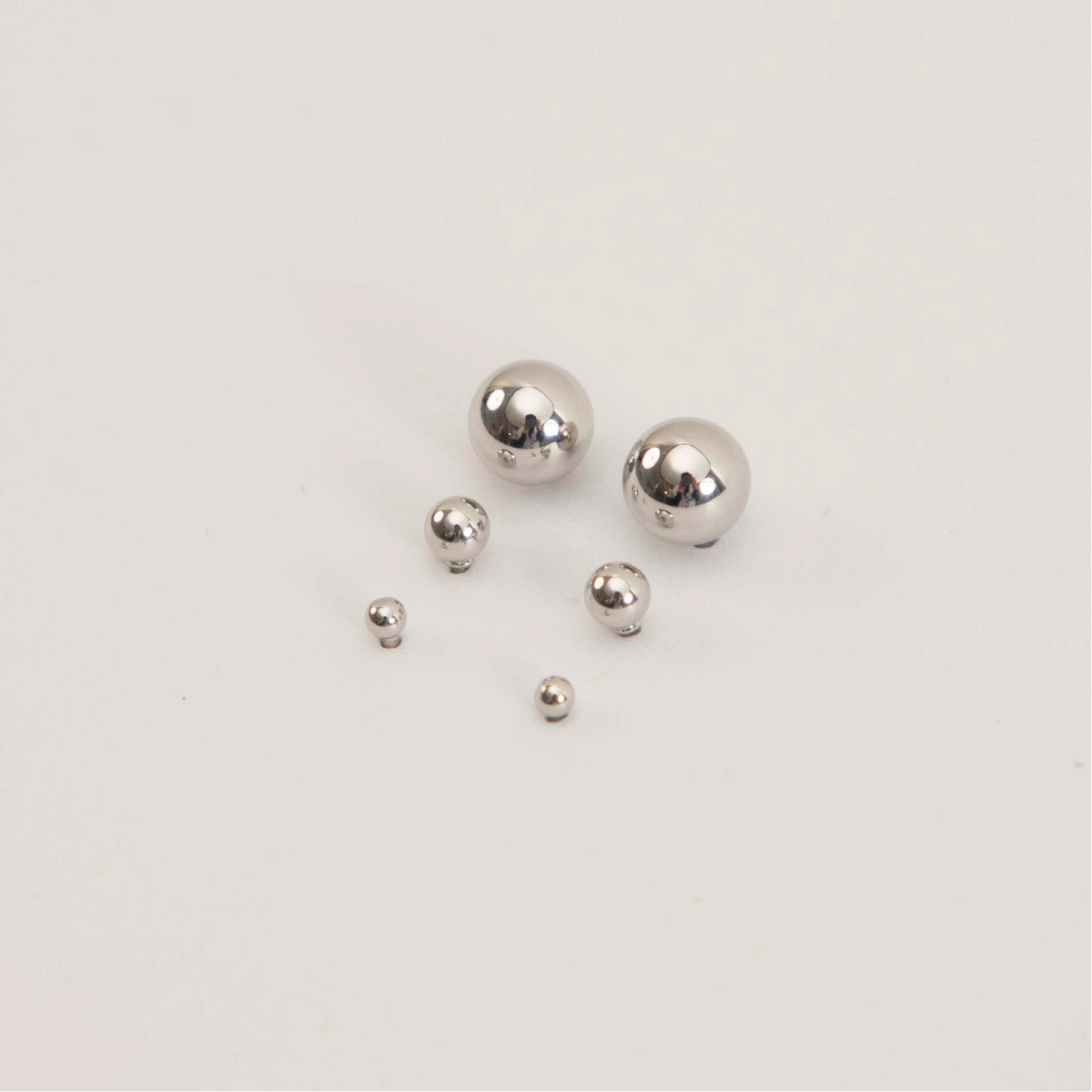 TOPO BALIN 3MM PEQUEÑO RODIO MARTINA