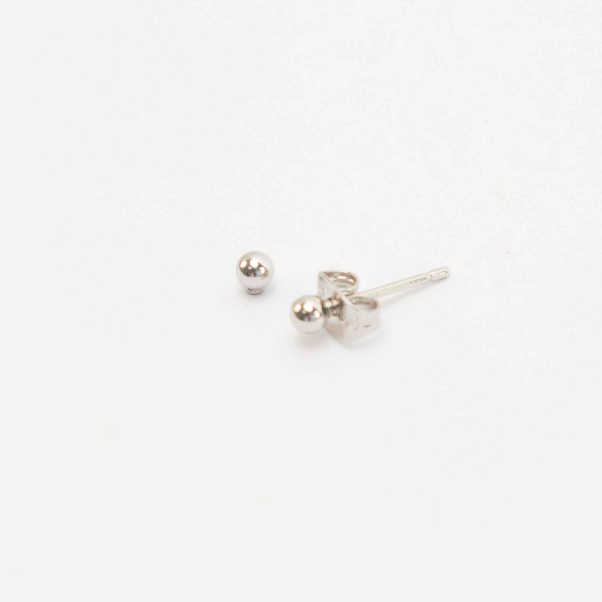 TOPO BALIN 3MM PEQUEÑO RODIO MARTINA