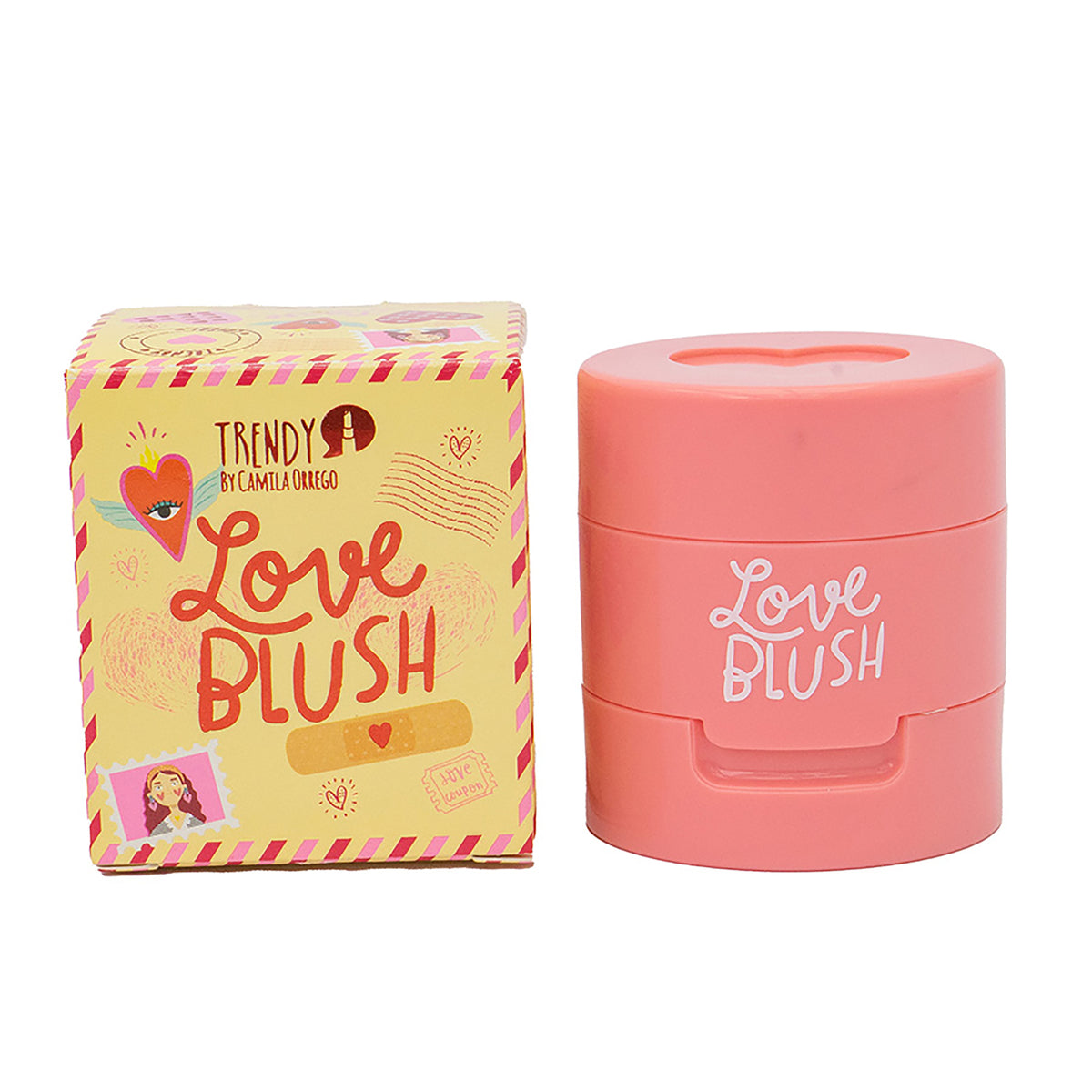 RUBOR EN CREMA ESTAMPITA LOVE PERFEC TRENDY