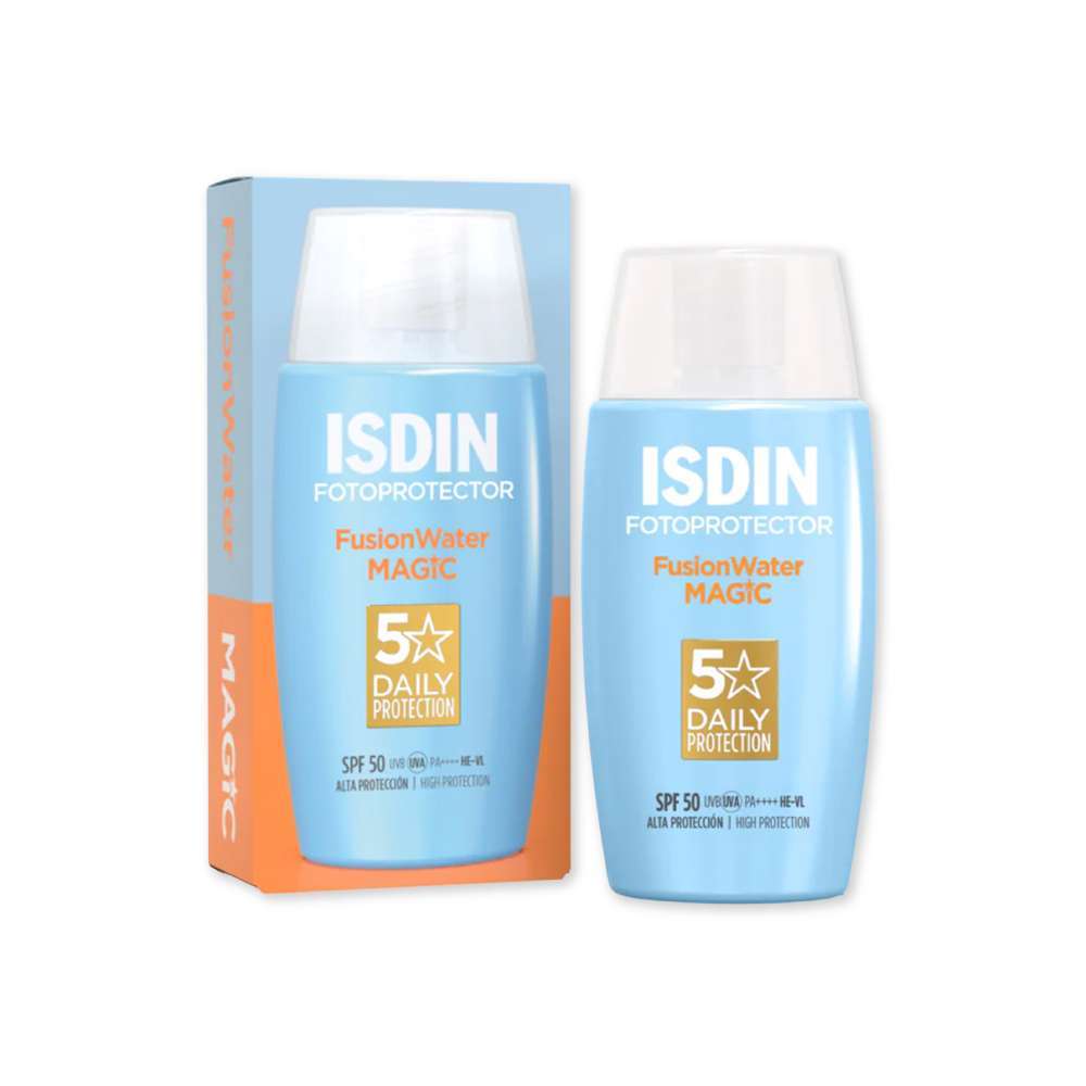 FOTOPROTECTOR FUSION WATER MAGIC SPF50 SIN COLOR 50ML ISDIN