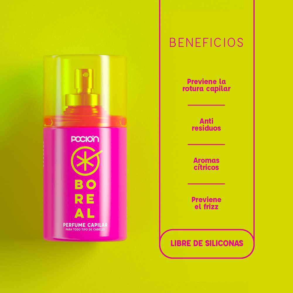PERFUME CAPILAR BOREAL 100ML POCIÓN
