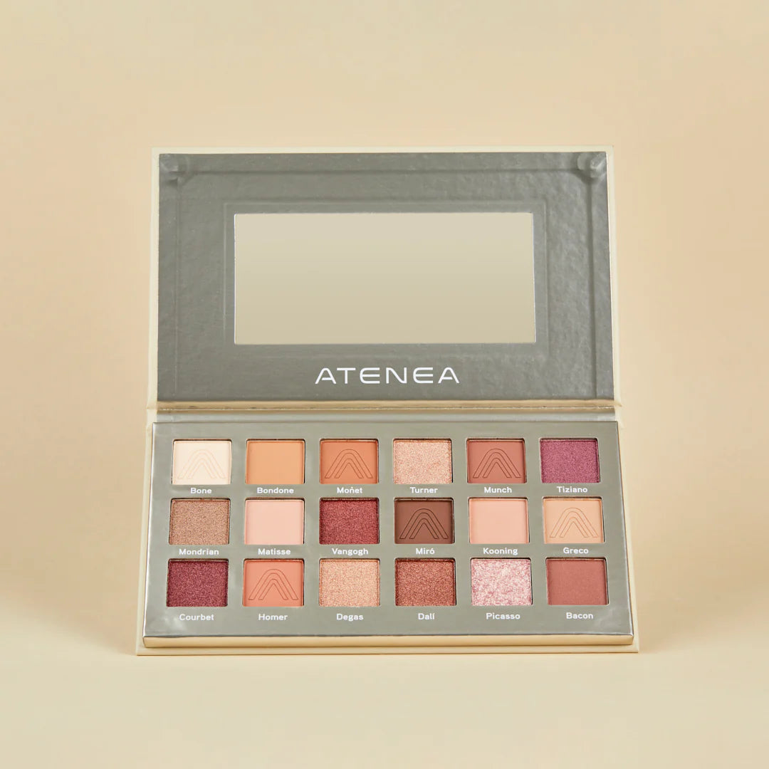 PALETA DE SOMBRAS DE OJOS ART DECO X18 28G ATENEA