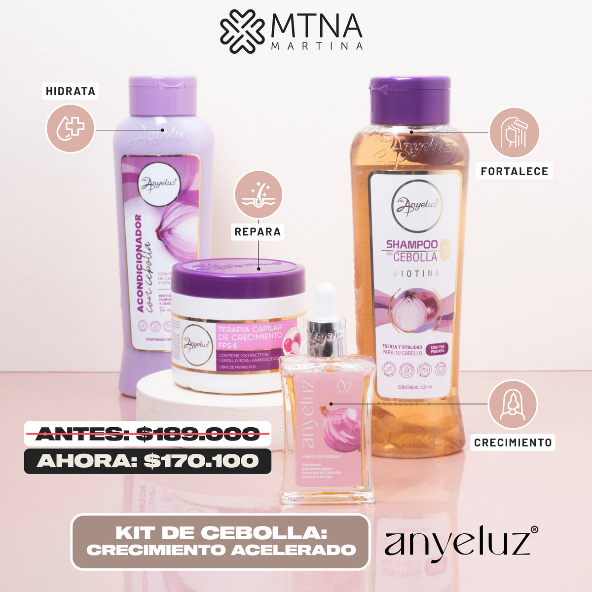 KIT DE CEBOLLA: CRECIMIENTO ACELERADO ANYELUZ