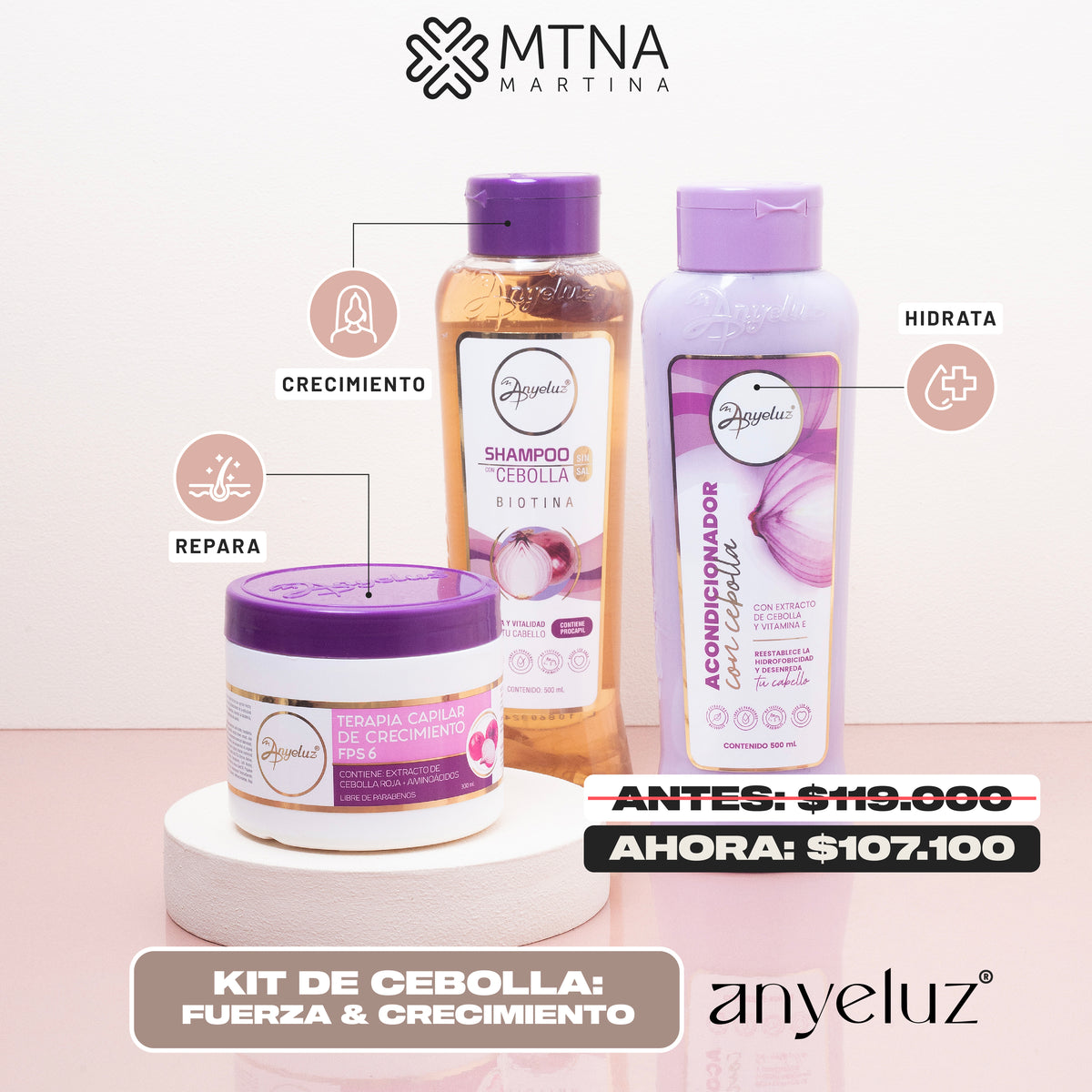 KIT DE CEBOLLA: FUERZA Y CRECIMIENTO ANYELUZ