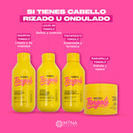 KIT TONGOLÉ: PARA RIZOS Y ONDULADOS X4 POCIÓN