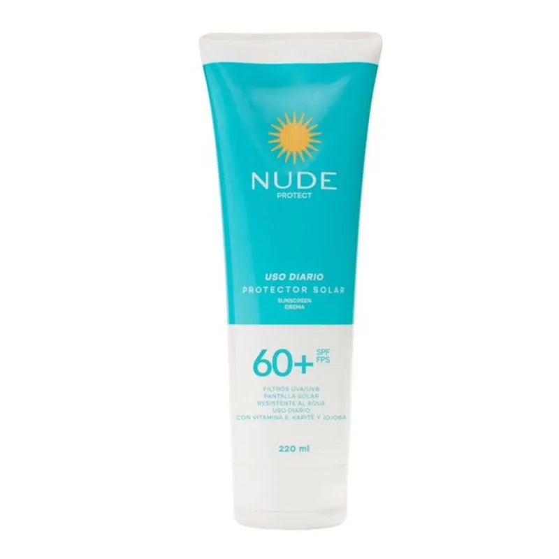 PROTECTOR SOLAR SPF60 CARA Y CUERPO 220ML NUDE