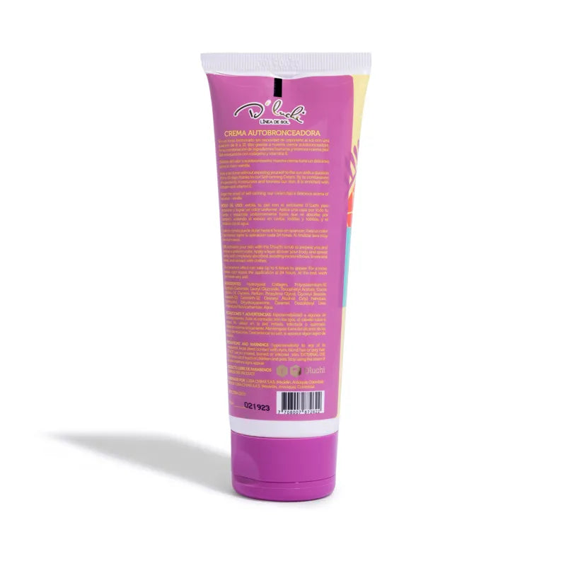 CREMA AUTOBRONCEADORA 120ML D'LUCHI