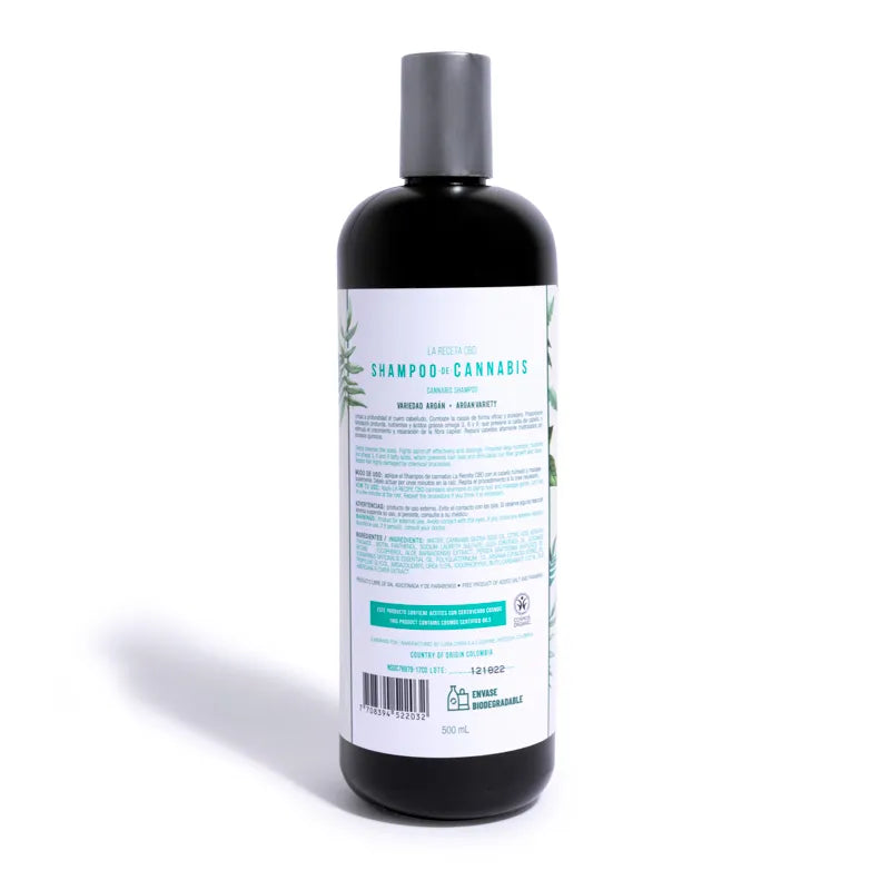 SHAMPOO ARGAN 500ML LA RECETA