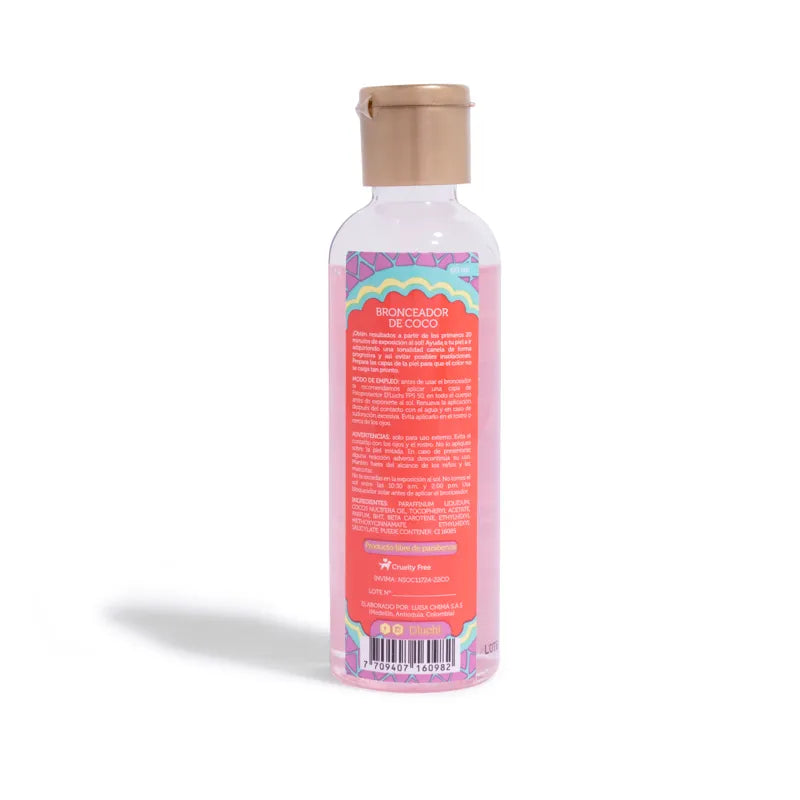 MINI BRONCEADOR DE COCO 60ML D'LUCHI