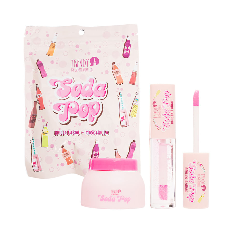 KIT DE LABIOS SODA POP 4G+10G TRENDY