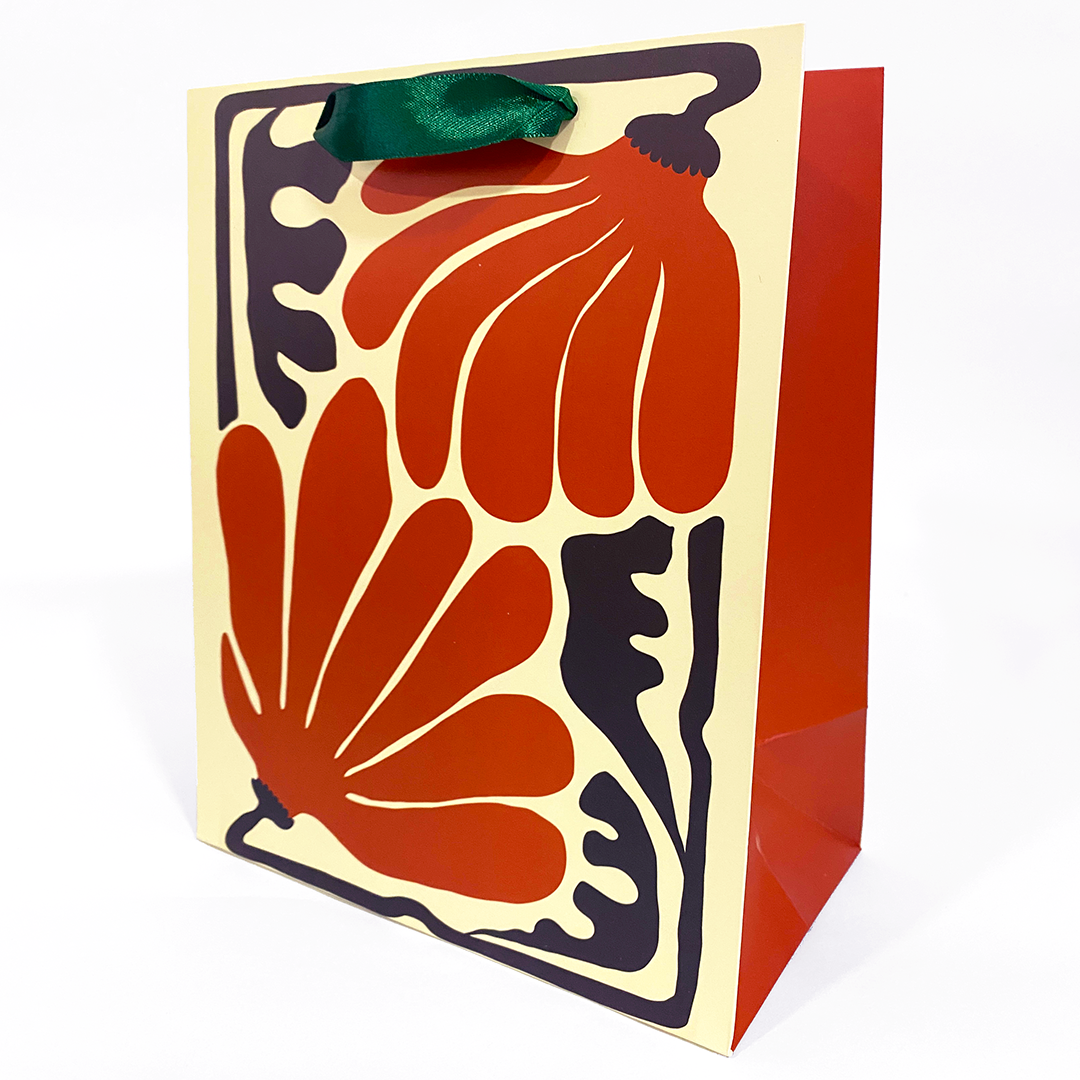 BOLSA ESTAMPADA SURTIDA 24.5X19.6CM MARTINA