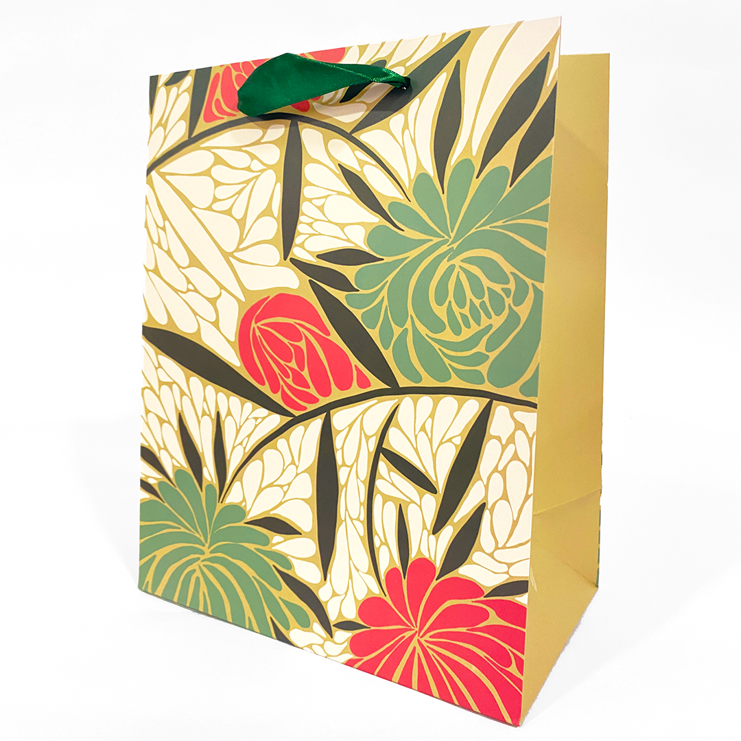 BOLSA ESTAMPADA SURTIDA 24.5X19.6CM MARTINA