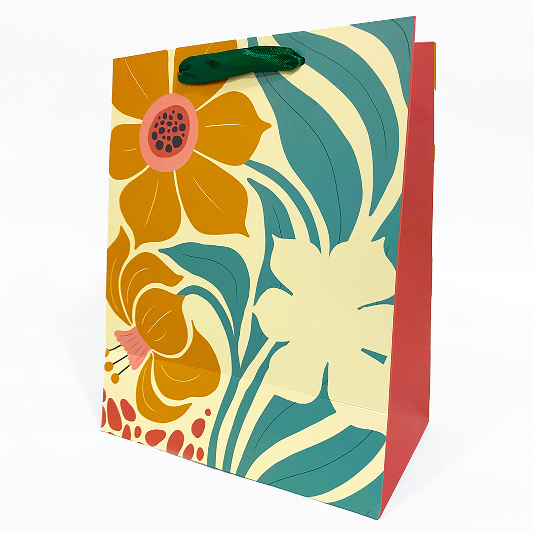 BOLSA ESTAMPADA SURTIDA 24.5X19.6CM MARTINA