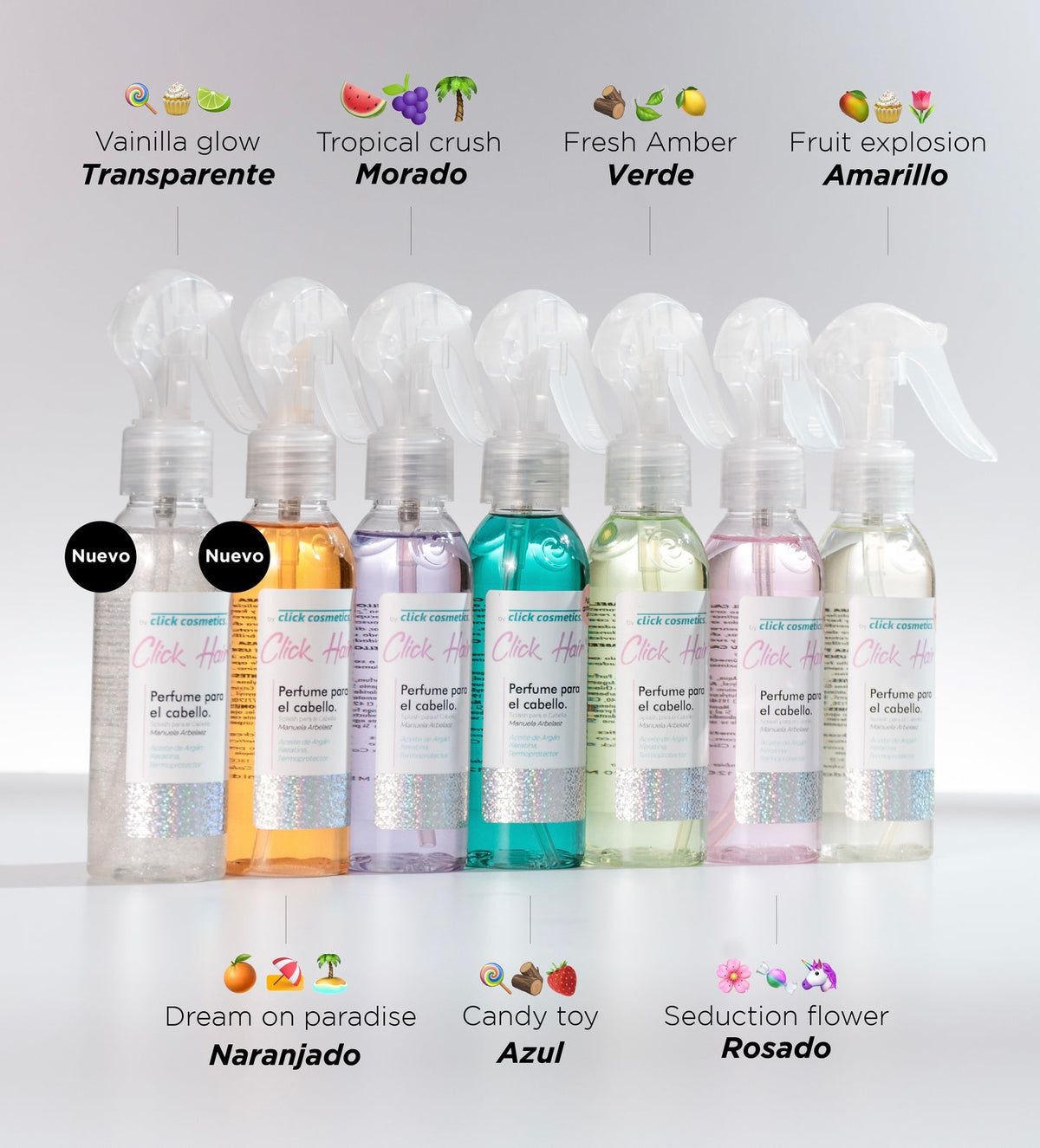 PERFUME PARA EL CABELLO 120ML CLICK HAIR