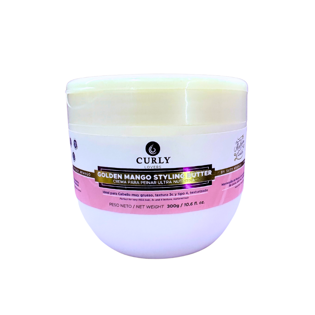 CREMA PARA PEINAR MANTEQUILLA DE MANGO 300G CURLY LOVERS