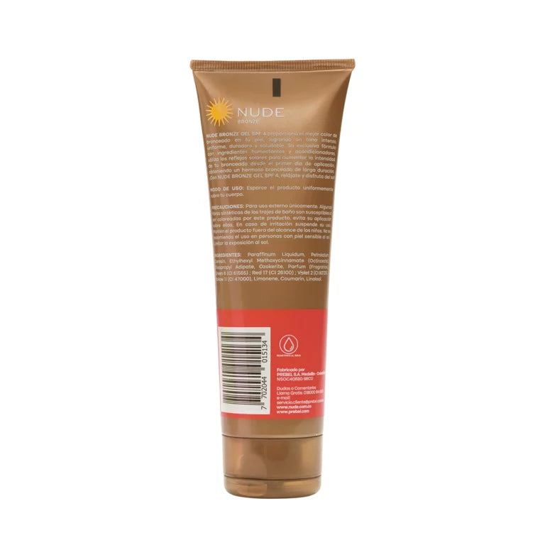 BRONCEADOR EN GEL SPF4 120ML NUDE