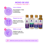 KIT X4 VIAJERO 60ML CABELLOS DELGADOS CURLY LOVERS