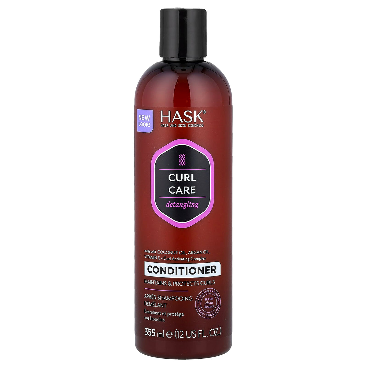 ACONDICIONADOR DESENREDANTE RIZOS CURL CARE 355ML HASK