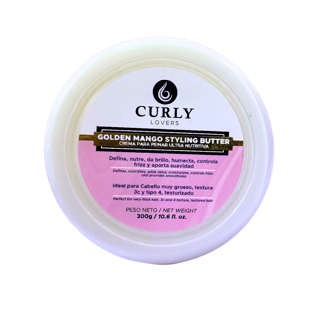 CREMA PARA PEINAR MANTEQUILLA DE MANGO 300G CURLY LOVERS