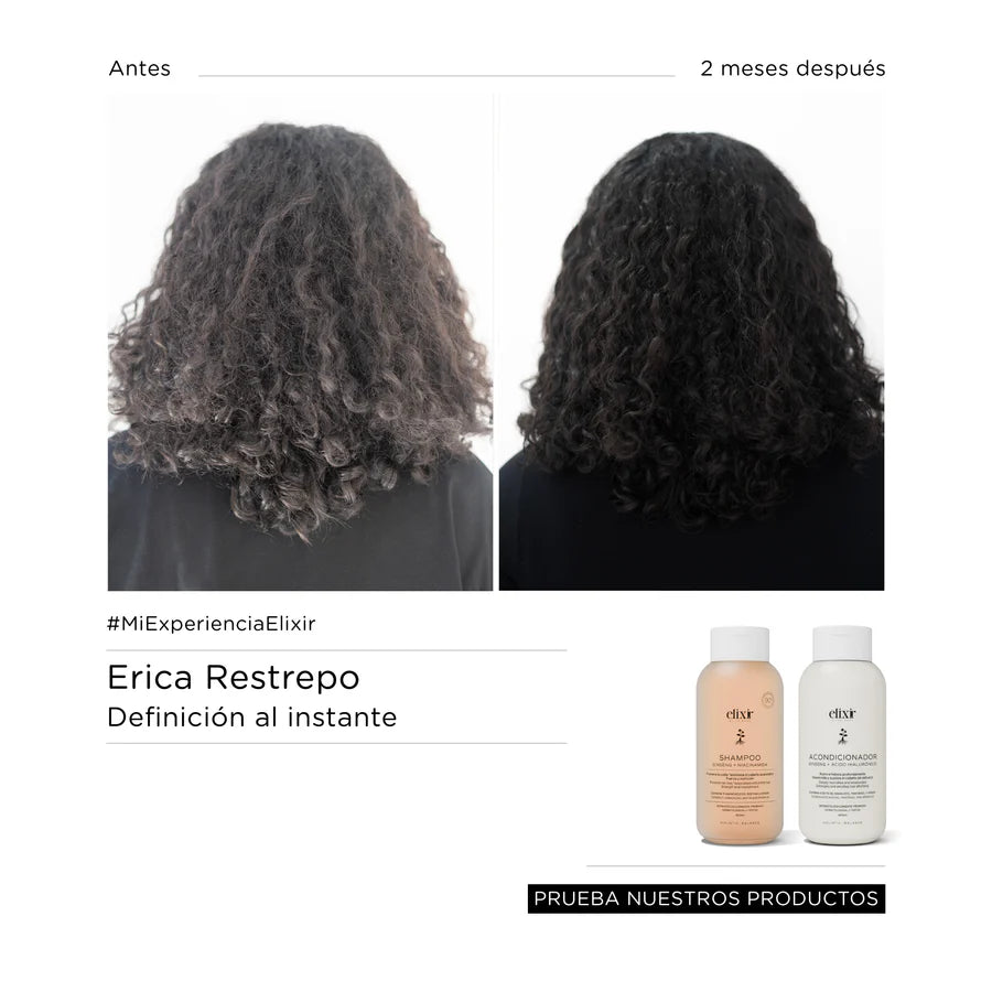 ACONDICIONADOR GINSENG+ÁCIDO HIALURÓNICO 500ML ELIXIR