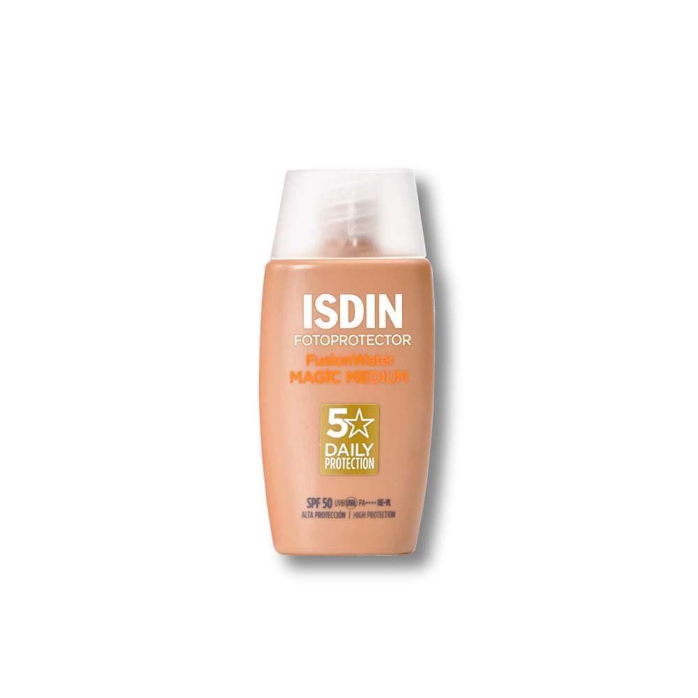 FOTOPROTECTOR FUSION WATER MAGIC SPF50 MEDIUM 50ML ISDIN