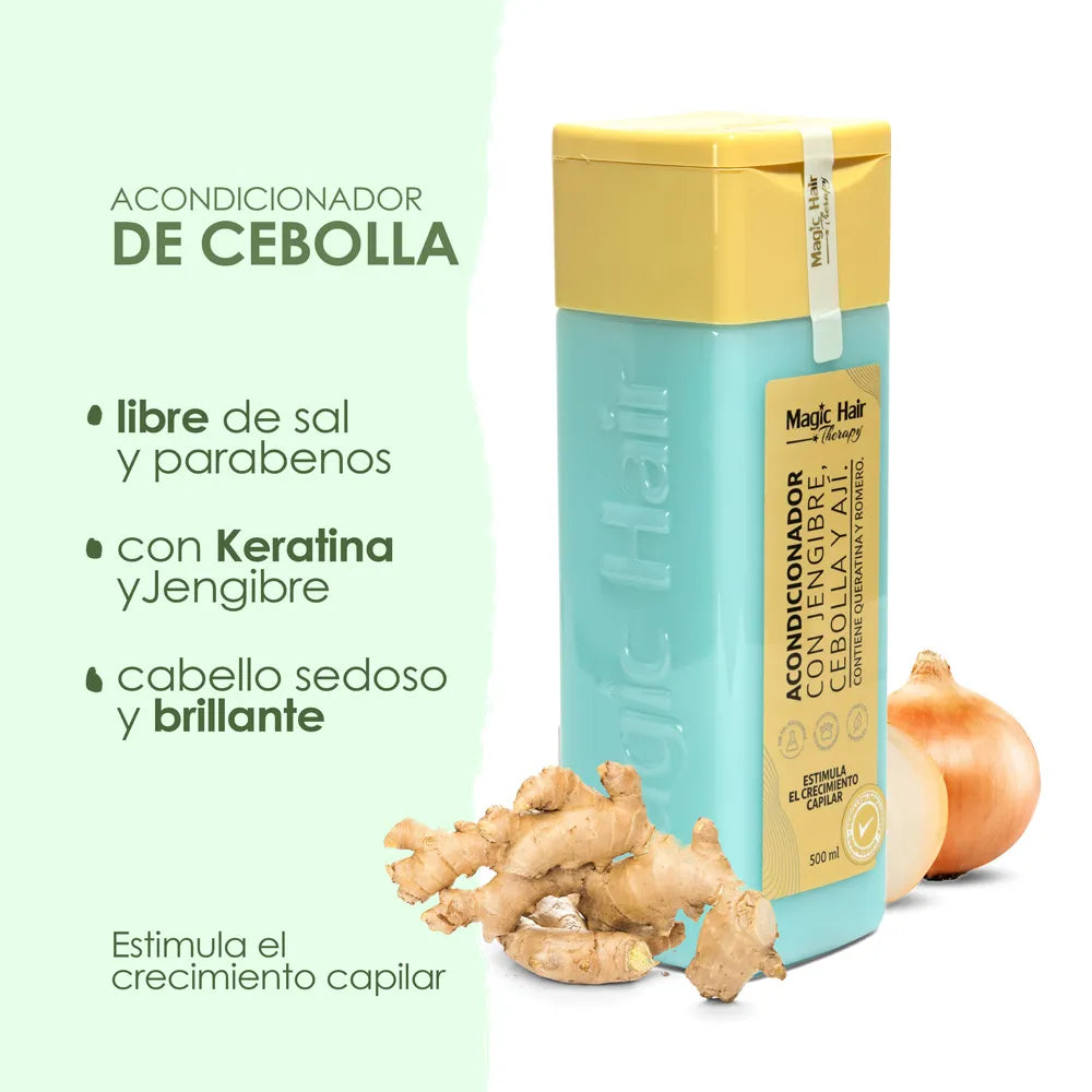ACONDICIONADORCON JENGIBRE, CEBOLLA Y AJÍ 500 ML MAGIC