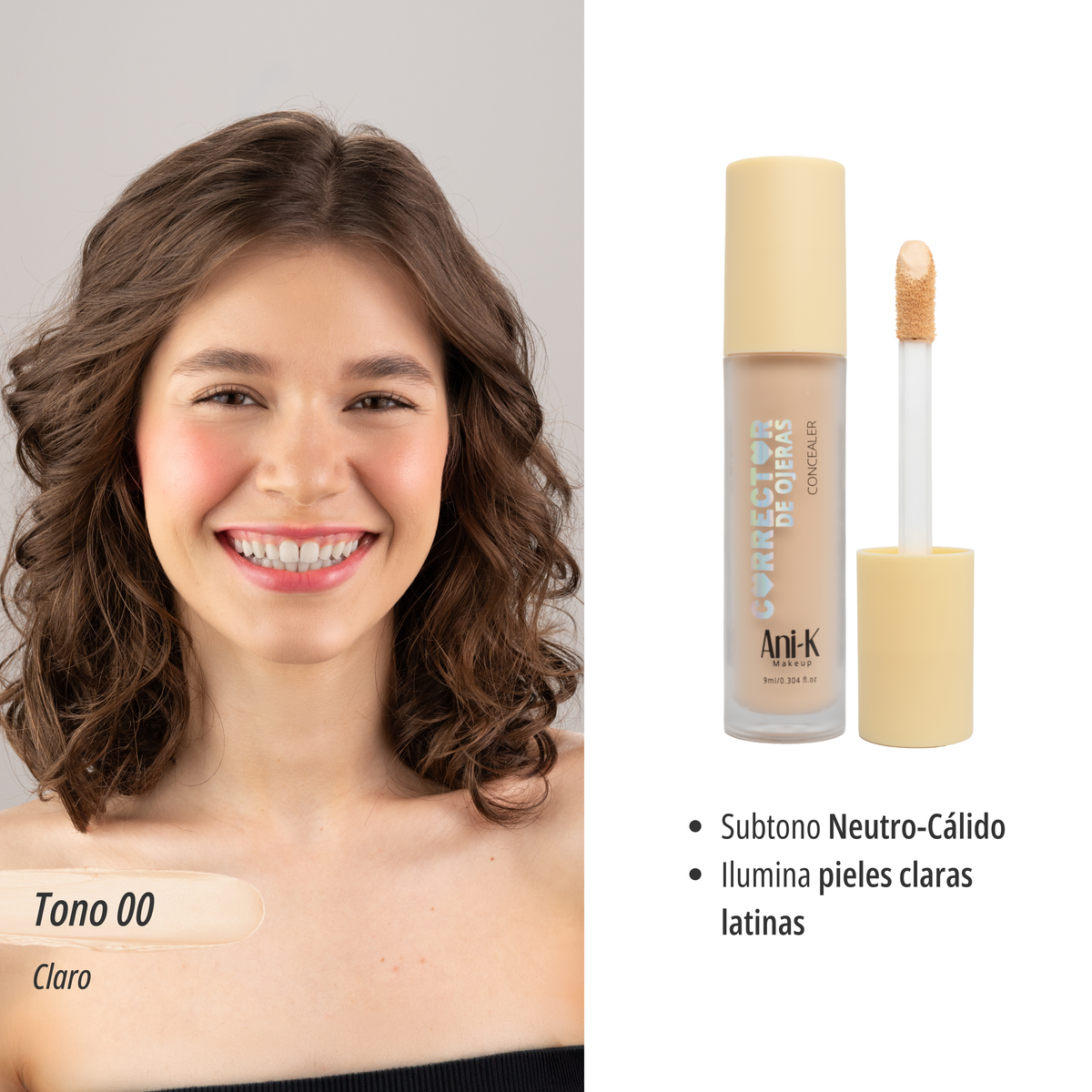 CORRECTOR DE OJERAS 9ML ANI-K