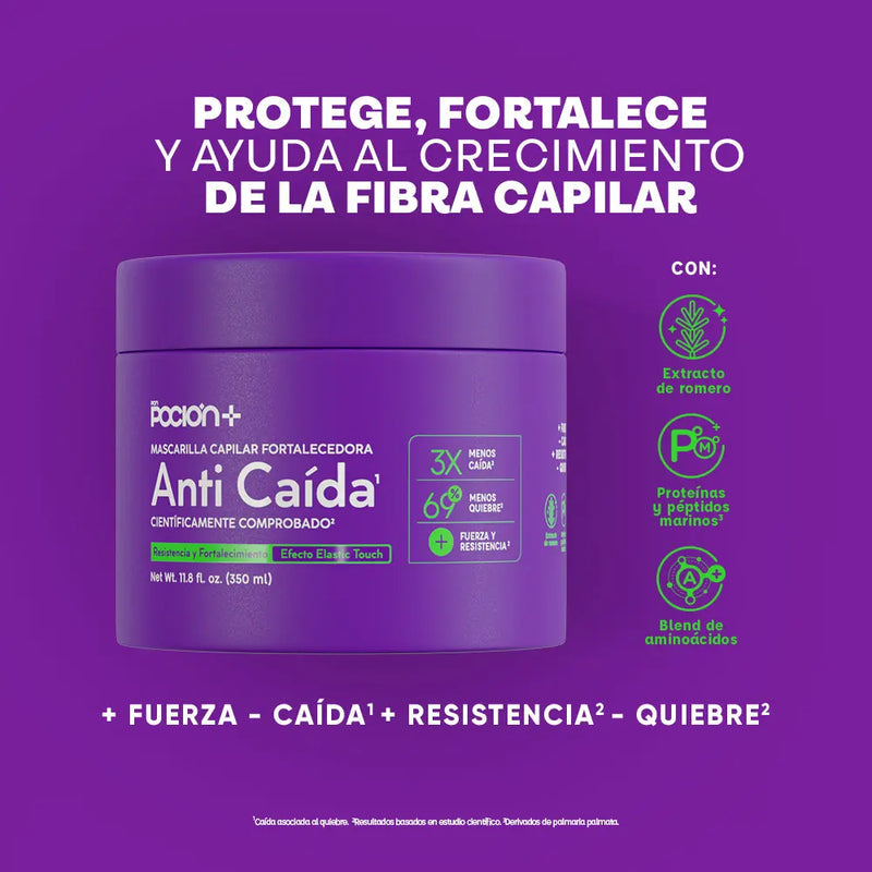 MASCARILLA CAPILAR FORTALECEDORA ANTICAIDA 350ML POCION